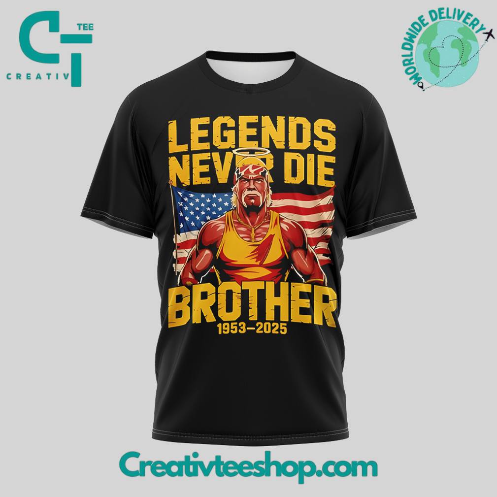Hulk Hogan Attribute Shirt – Legends Never Die