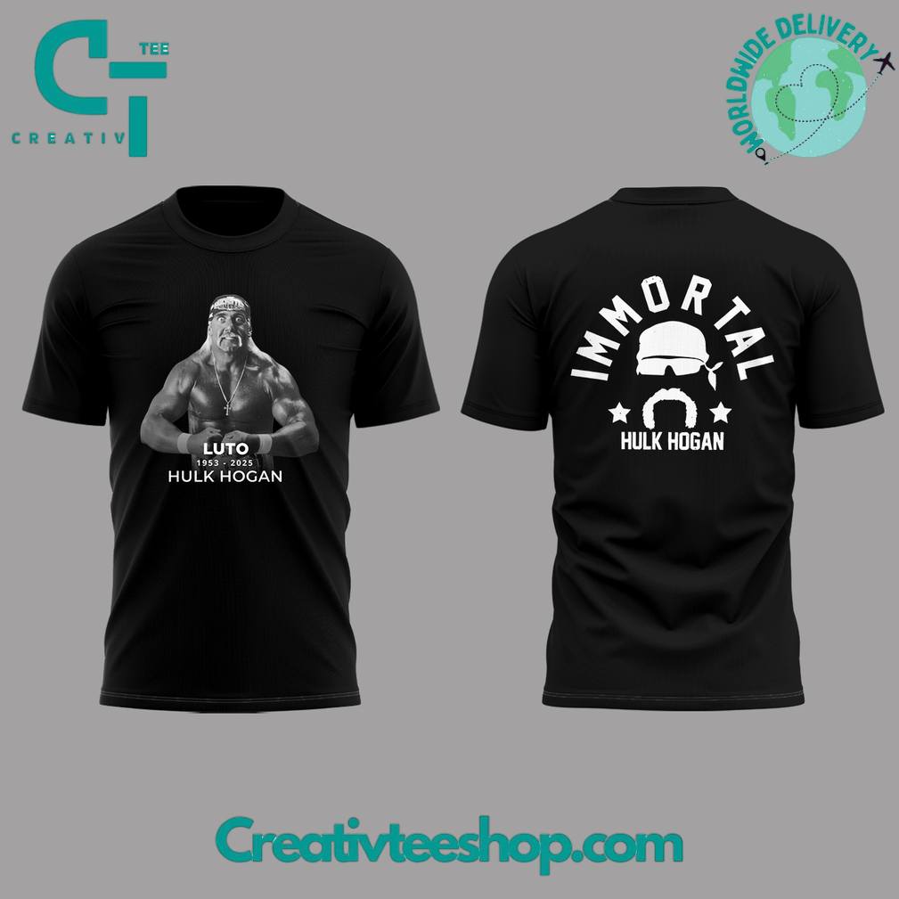Hulk Hogan Mortal Black Shirt