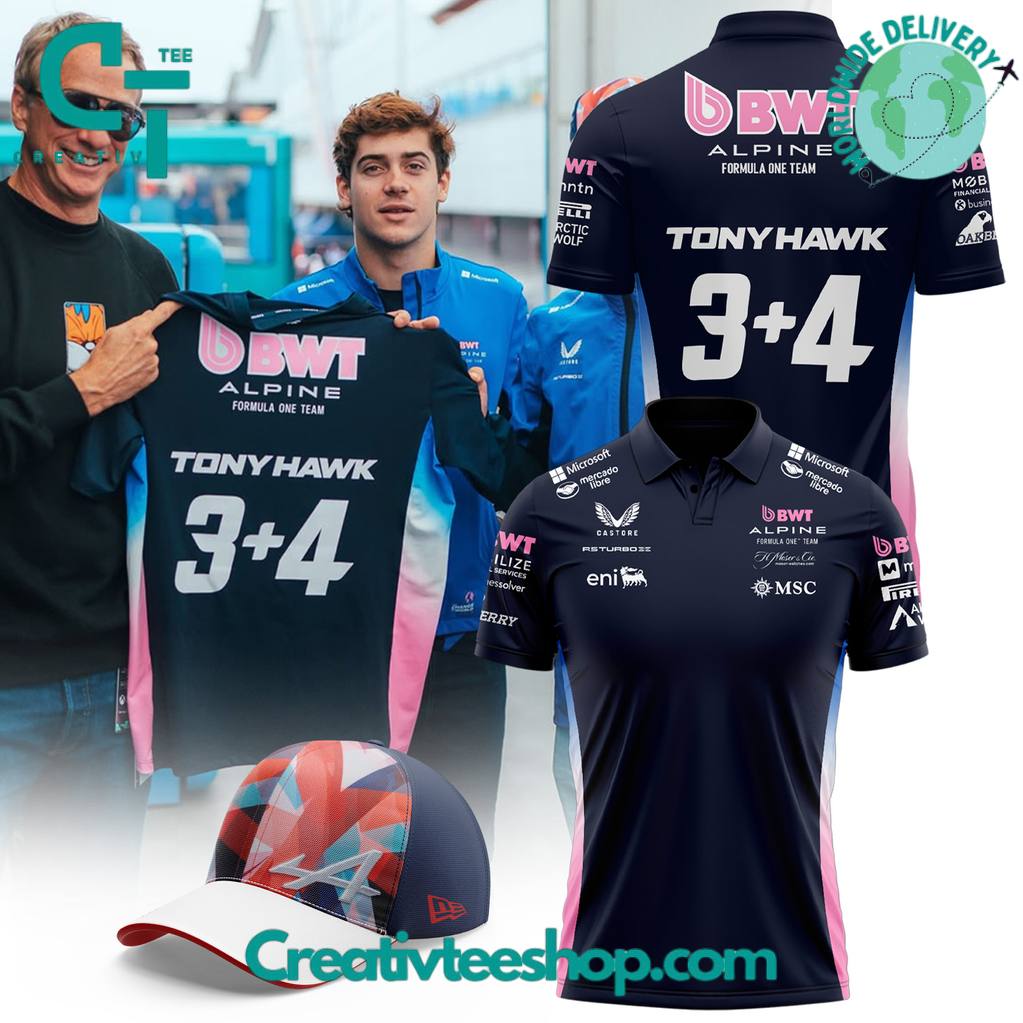 Alpine Formula One Team Polo Tony Hawk 34 Special Polo