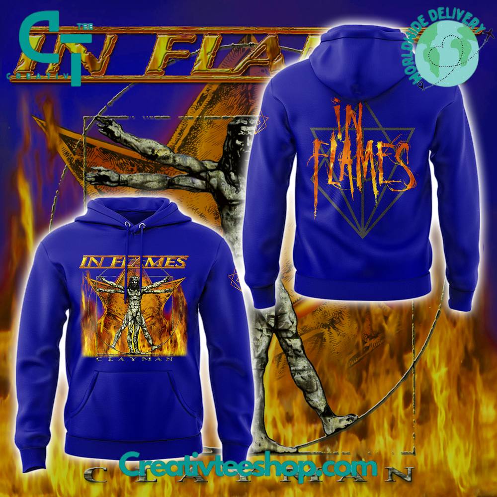 In Flames Happy 25th Birthday to Clayman Special Hoodie