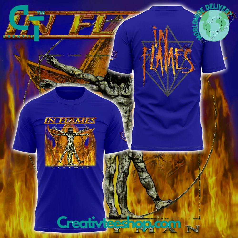 In Flames “Happy 25th Birthday to Clayman” Special Tee