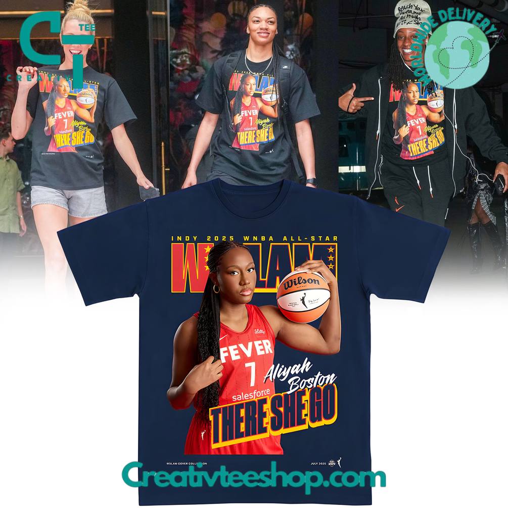 Indiana Fever WSLAM Cover Tee – Aliyah Boston