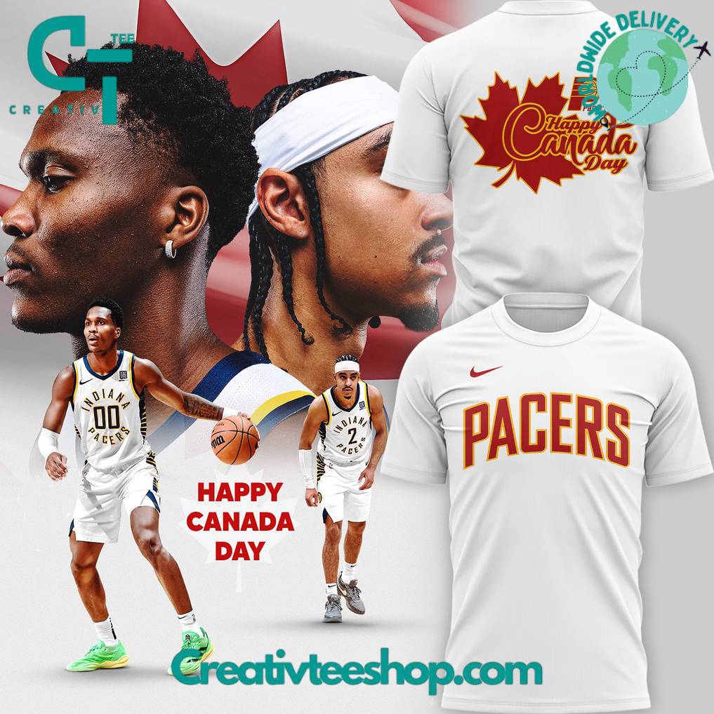 Indiana Pacers Happy Canada Day Special Tee