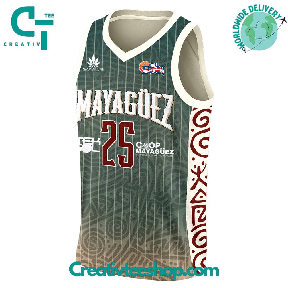 Indios de Mayagez Special Basketball Jersey