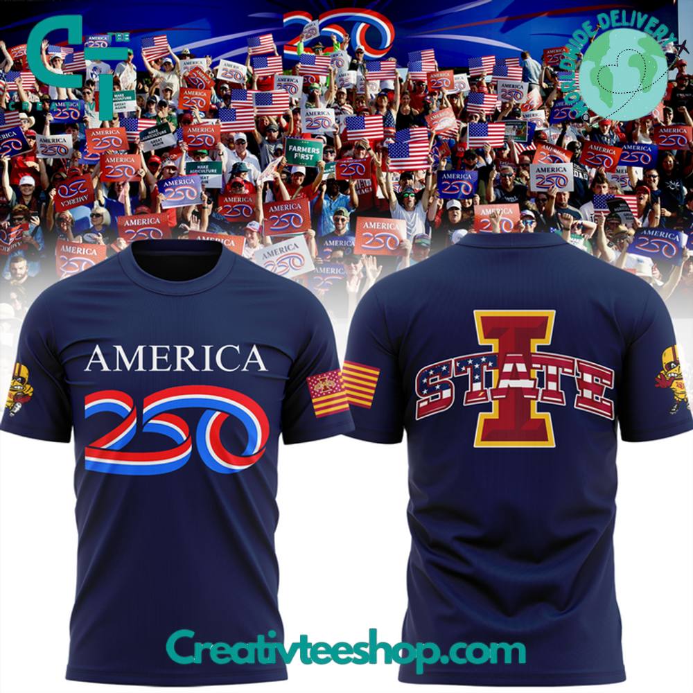 Iowa State Cyclones “AMERICAN 250” Special Tee