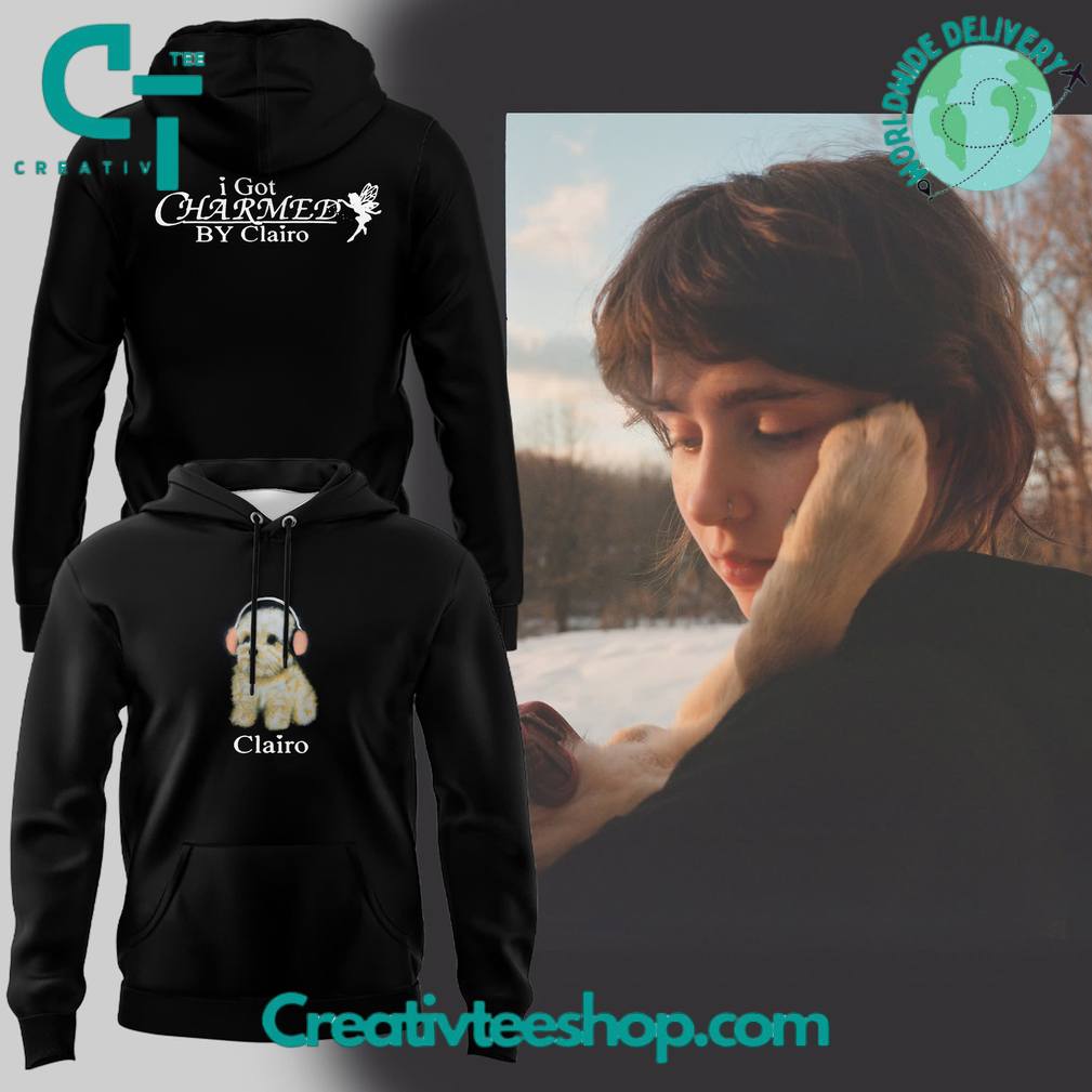 Indie Pop Clairo Puppy Charm Hoodie  Limited Edition