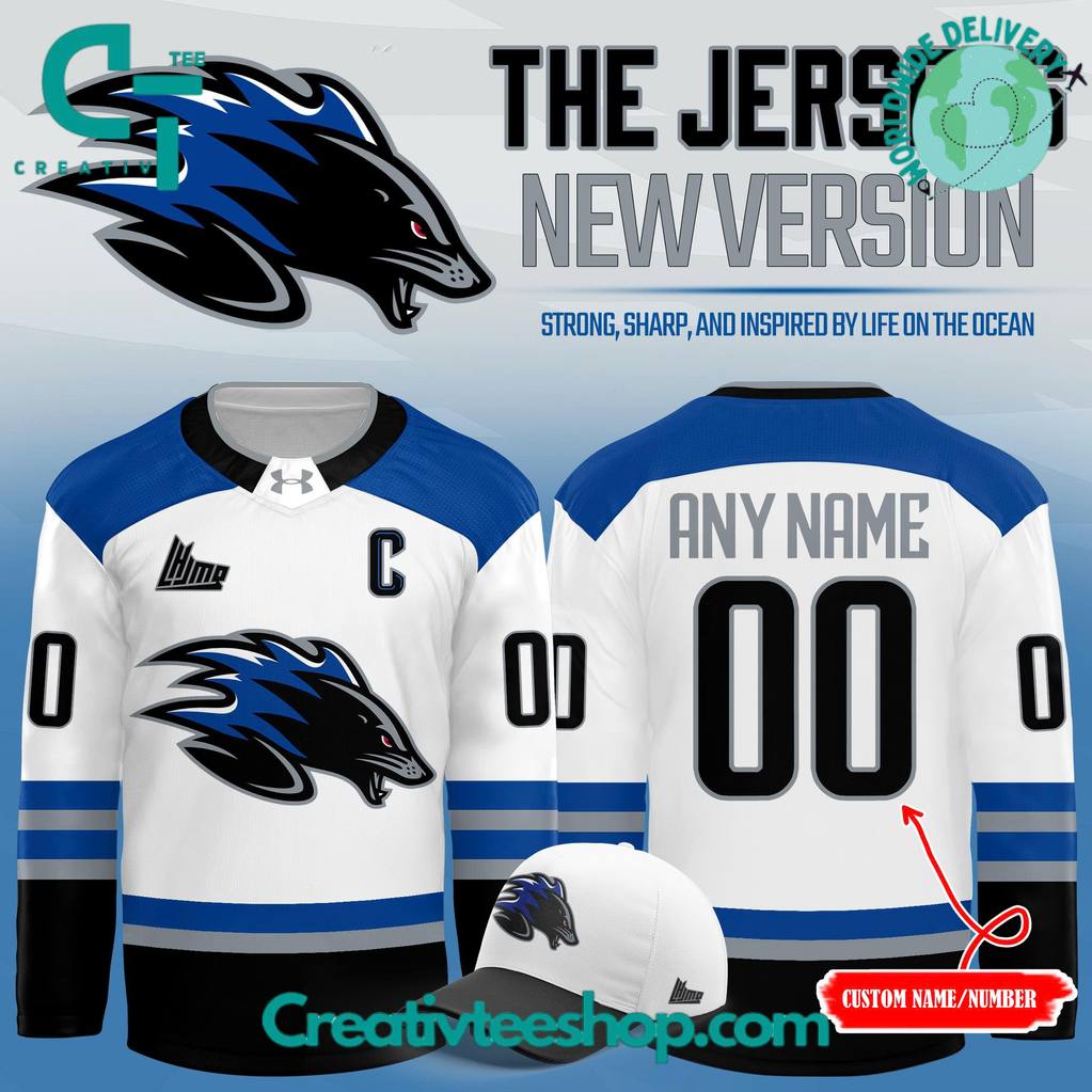 Saint John Sea Dogs Hockey Special New 2025 Hockey Jersey – White