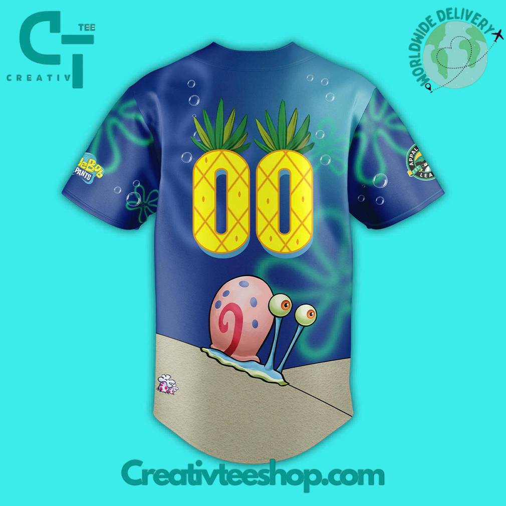 Johnson City Doughboys x SpongeBob Squarepants Night 2025 Baseball Jersey