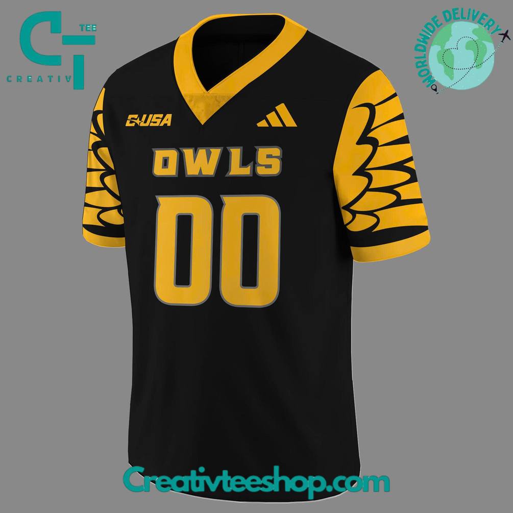 Kennesaw State Owls Black Uniform Football Jersey