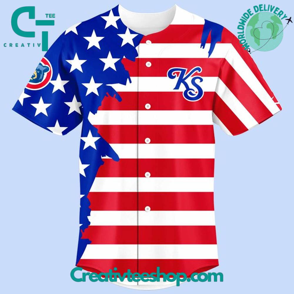 Knoxville Smokies Independence Day 2025 Special New Baseball Jersey