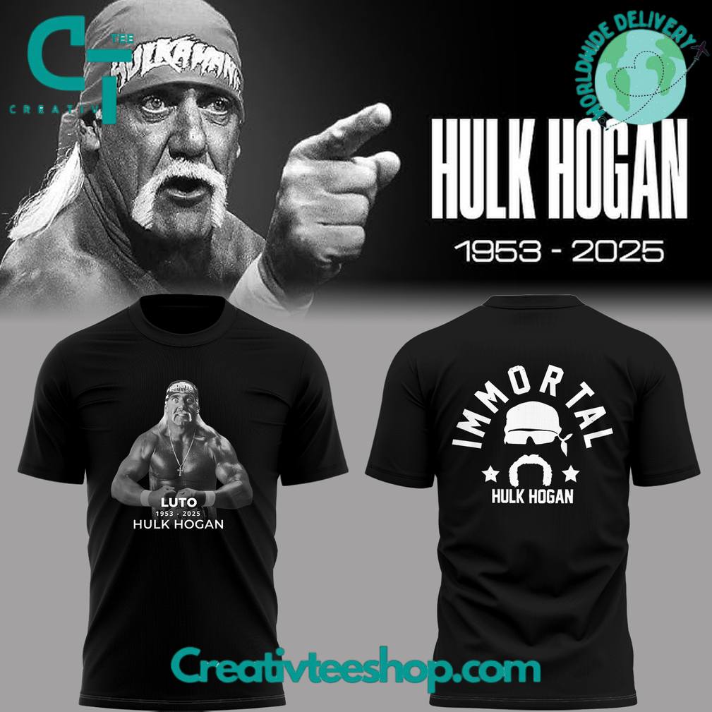 Hulk Hogan Mortal Black Shirt