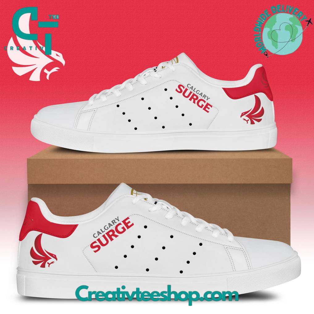 Calgary Surge CEBL Limited Edition Stan Smith Shoes