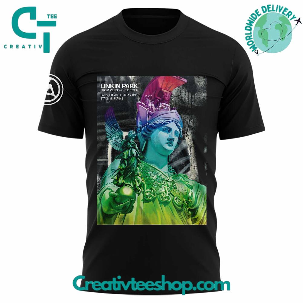Linkin Park From Zero World Tour in Paris Special TShirt