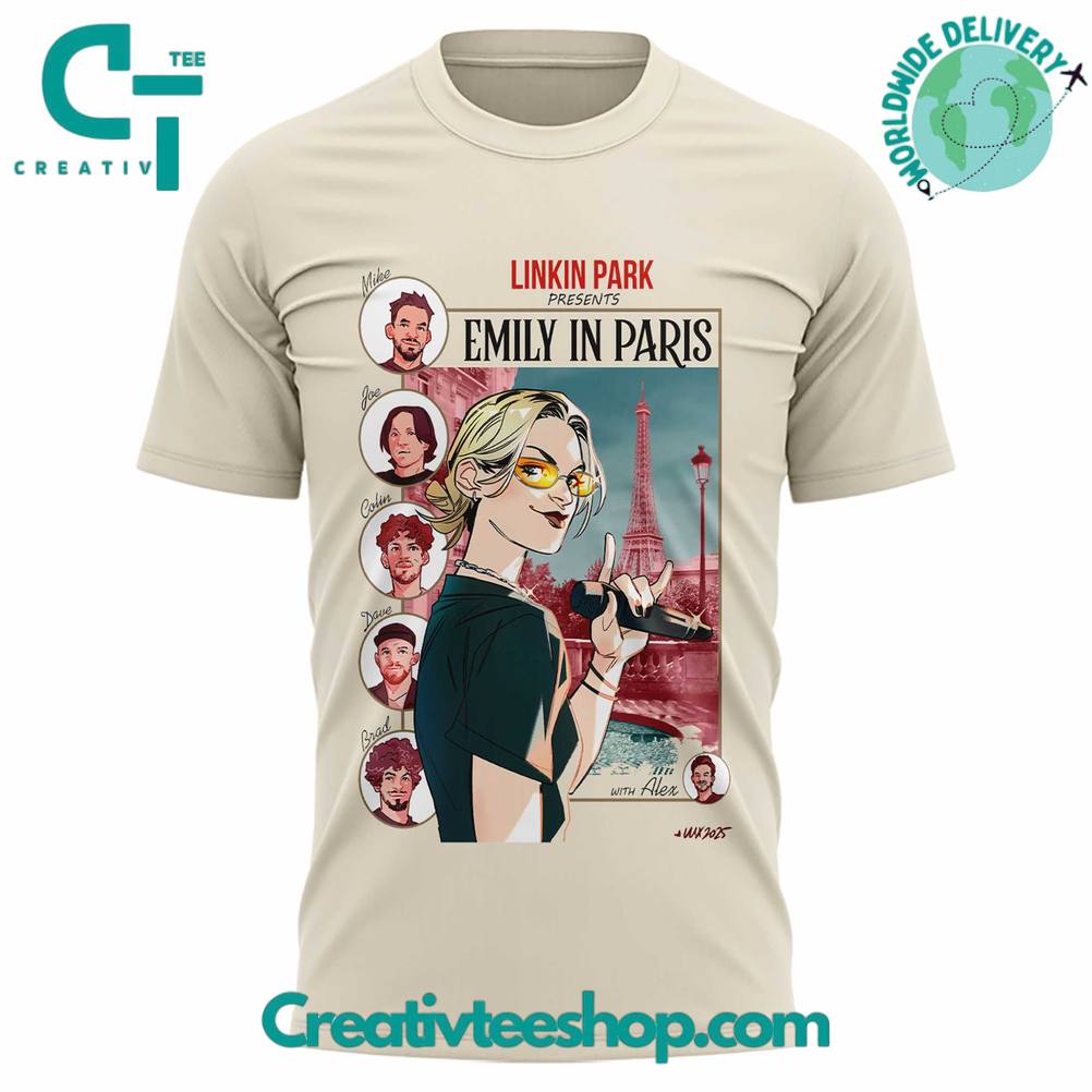 Linkin Park From Zero World Tour x Emily In Paris Special Tee
