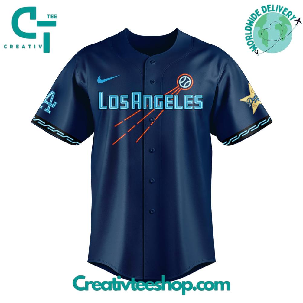 Los Angeles Dodgers 2025 New City Connect Baseball Jersey