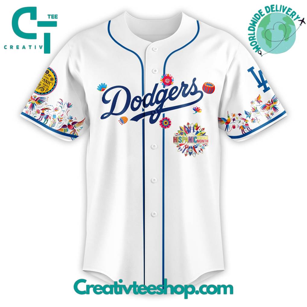 Los Angeles Dodgers x National Hispanic Heritage Month Special Edition Baseball Jersey