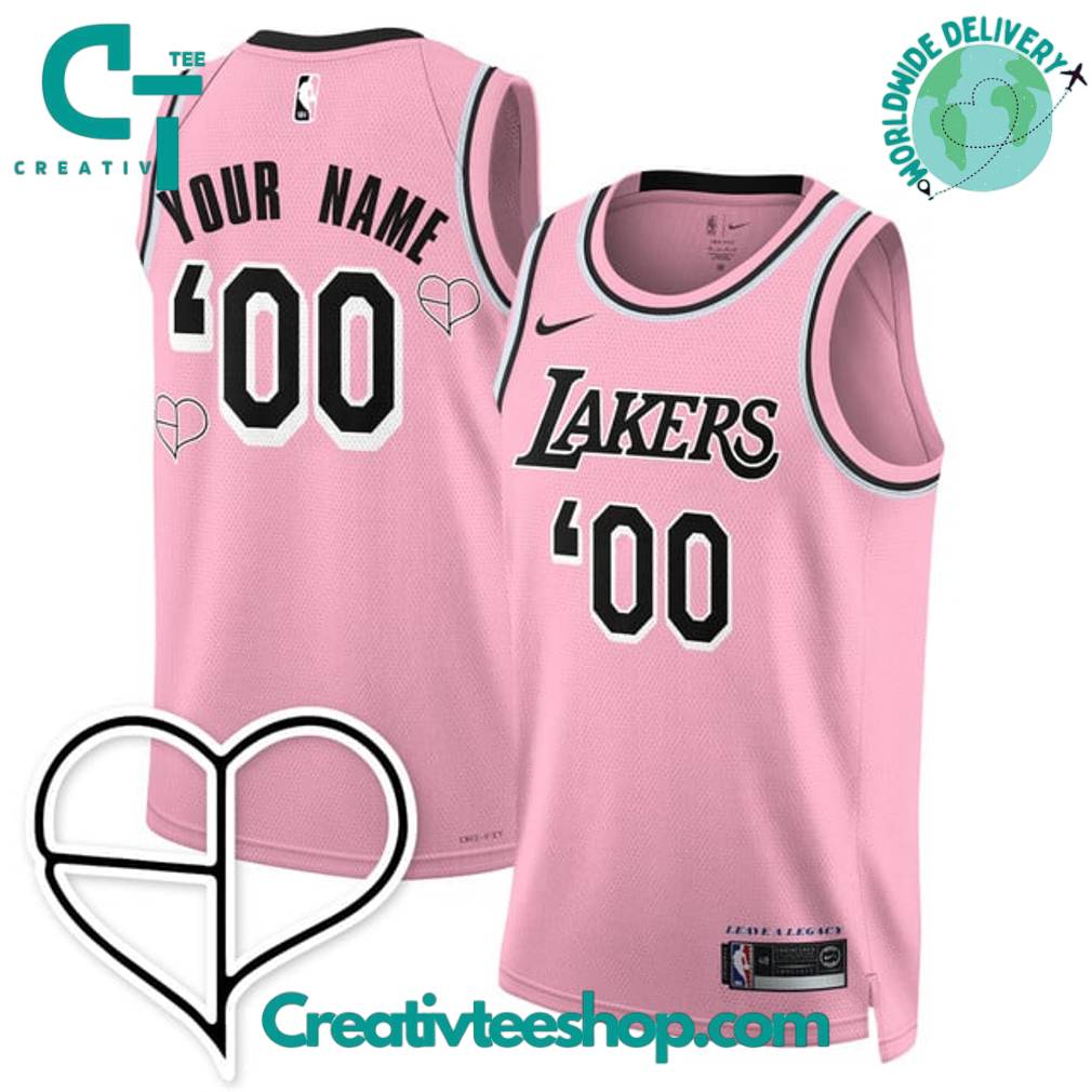 Los Angeles Lakers x Blackpink World Tour 2025 Special Basketball Jersey