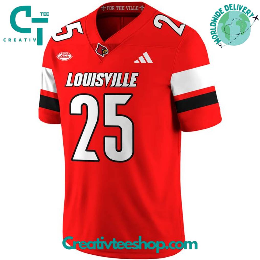 Louisville Cardinals Special New 2025 Football Jersey – Red