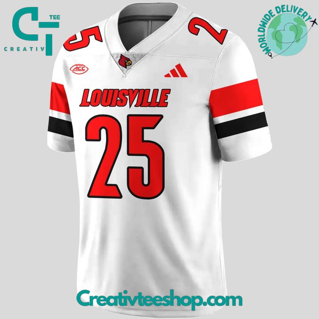 Louisville Cardinals Special New 2025 Football Jersey – White
