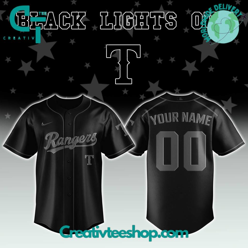 MLB All Teams x Black Lights Out Limited Edition Baseball Jersey