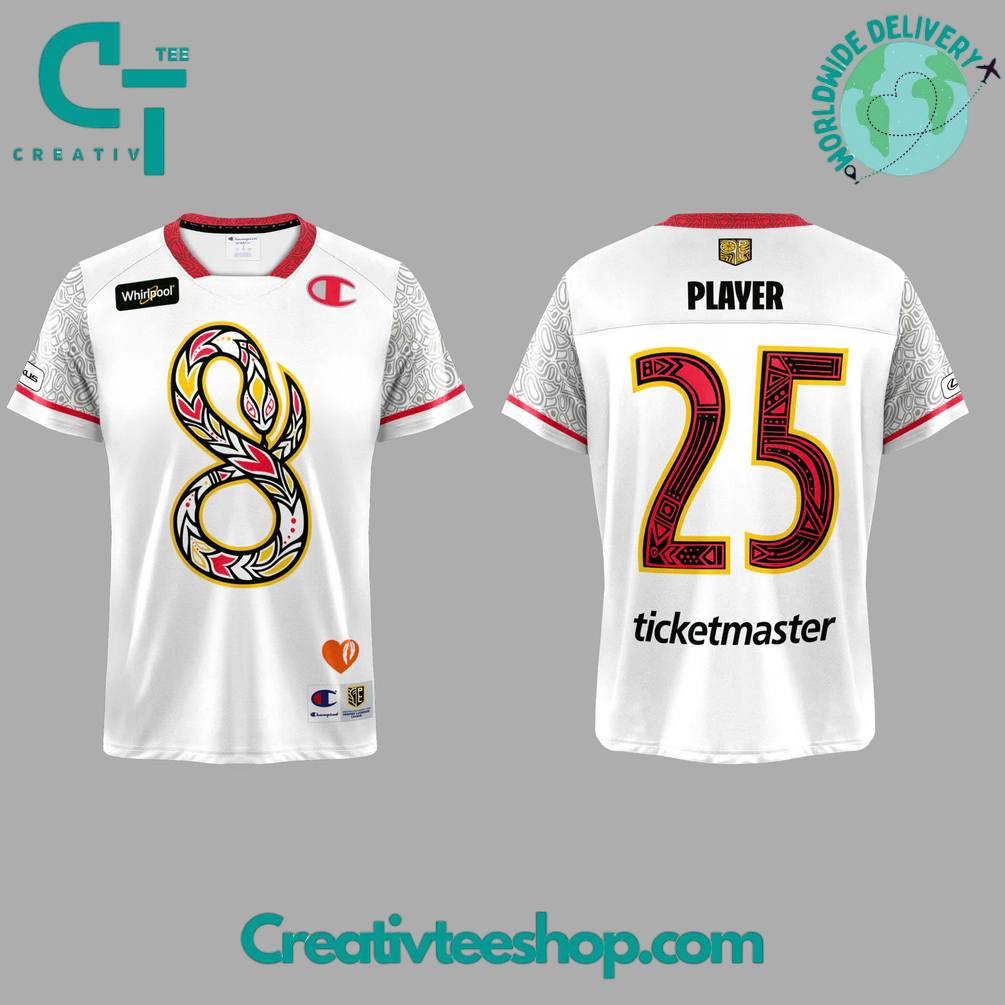 Maryland Whipsnakes Indigenous Heritage Custom Foootbal Jersey