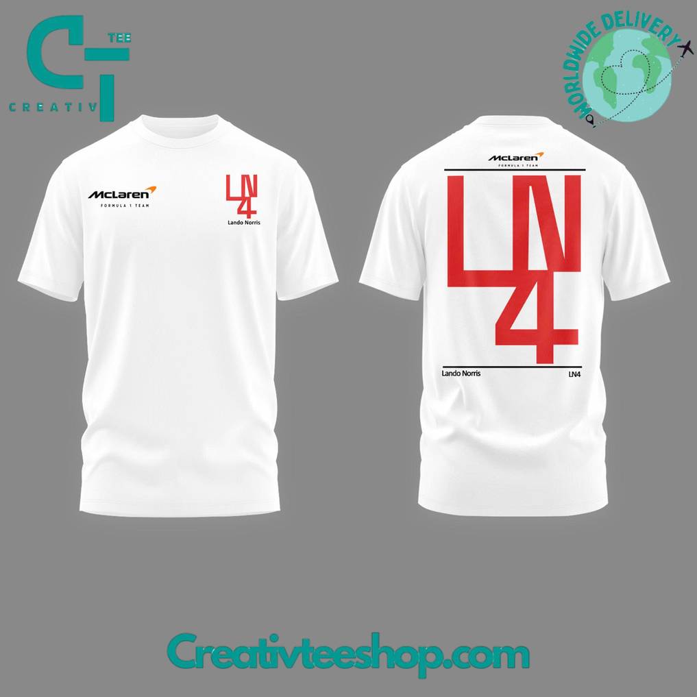 McLaren F1 x Lando Norris Silverstone Special White Tee