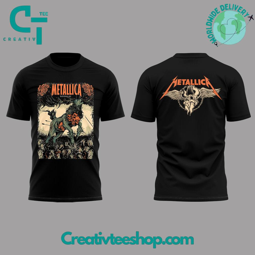 Metallica Bleeding Me Poster Shirt