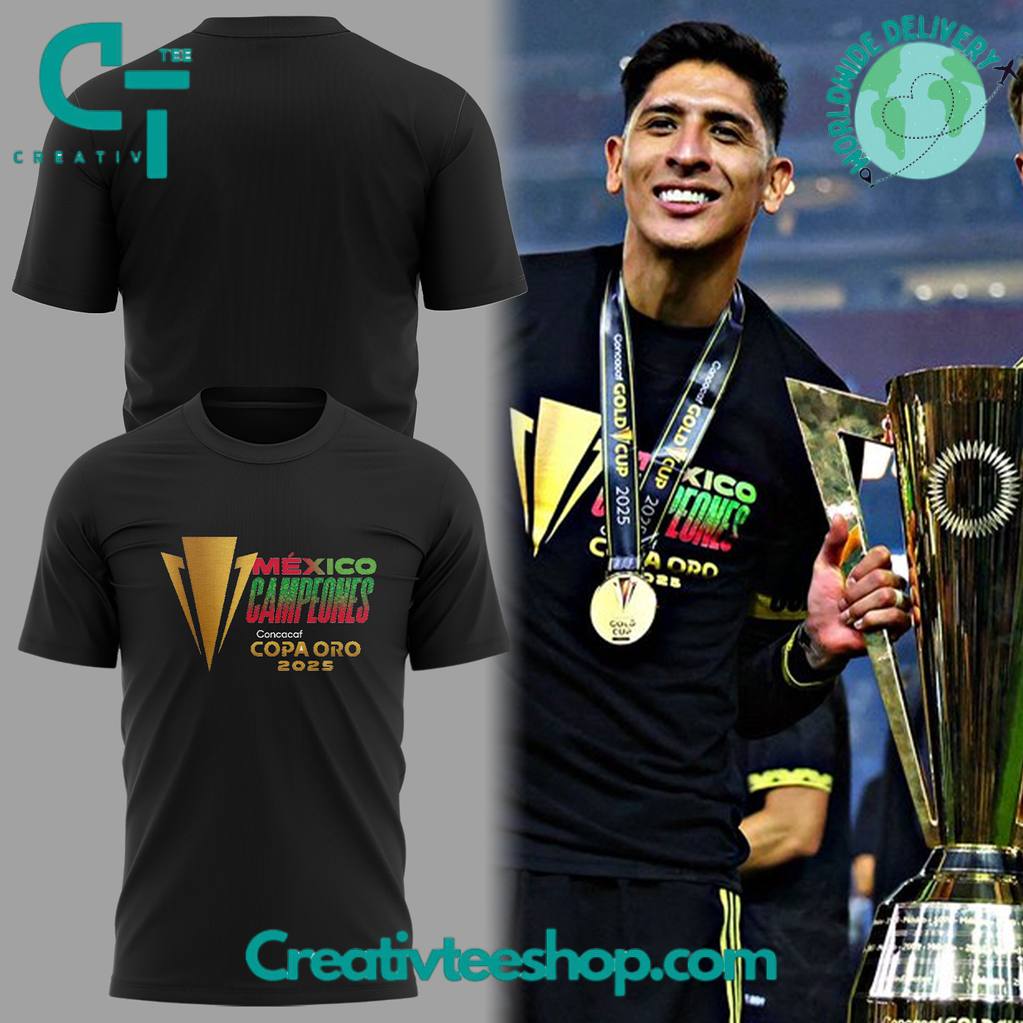 Mexico Gold Cup 2025 Champions Special Tee