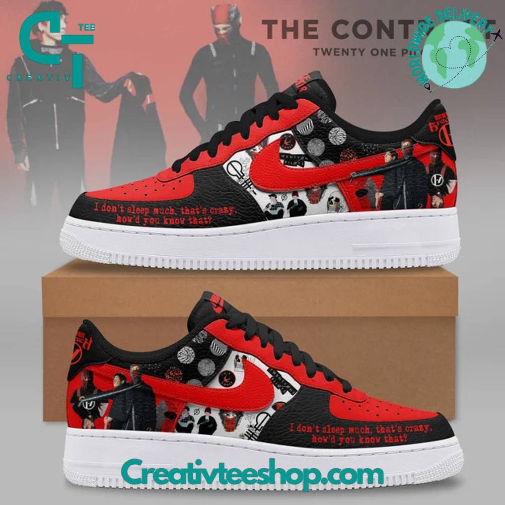 Twenty One Pilots The Contract Special Air Force 1 Sneaker