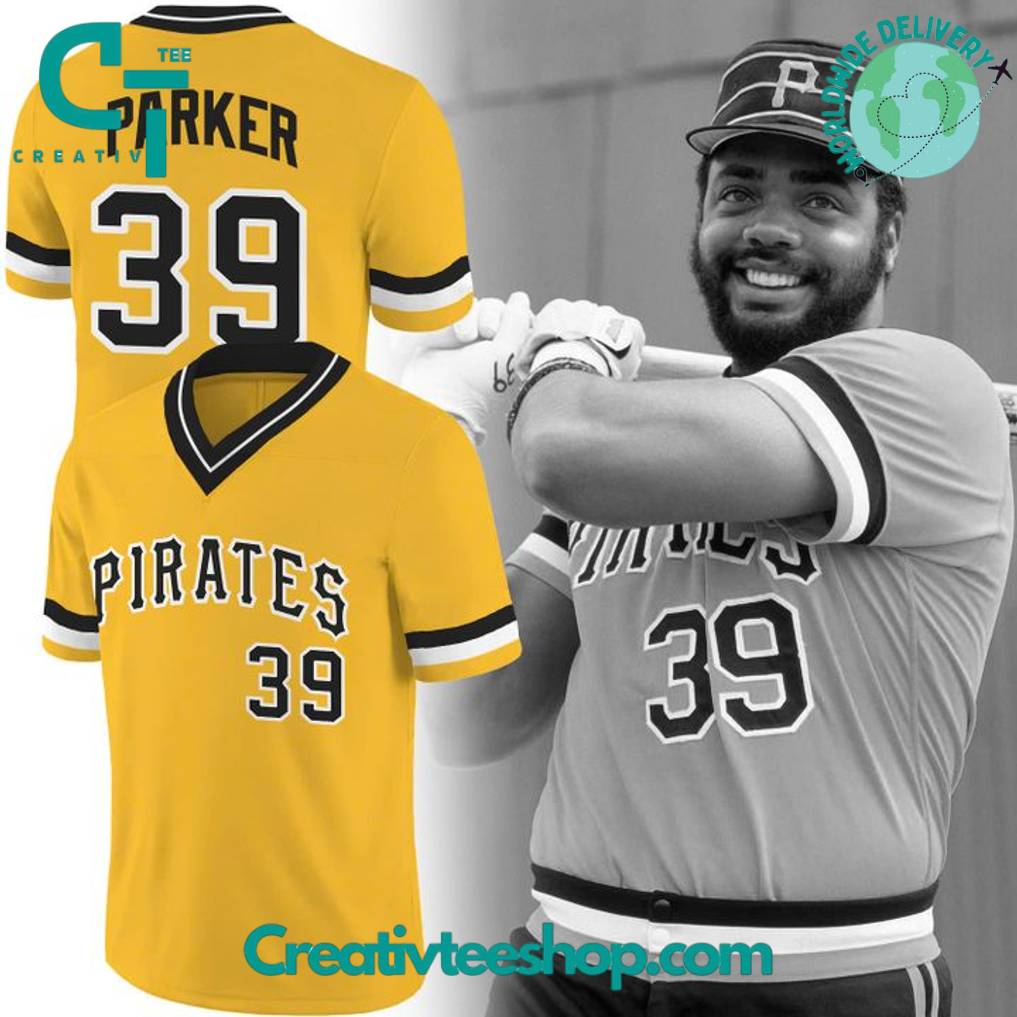 Pittsburgh Pirates Hall of Famer Dave Parker Limited Edition Football Jersey