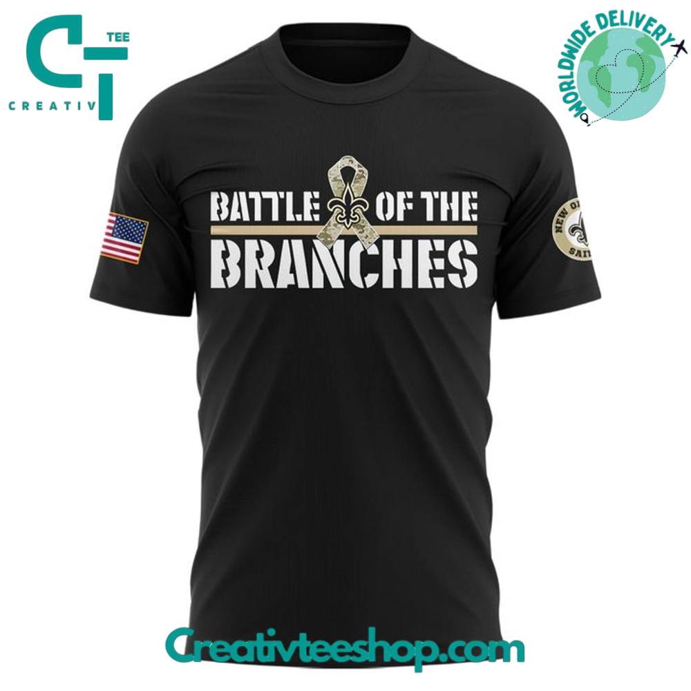 New Orleans Saints Annual Battle of the Branches Special Tee