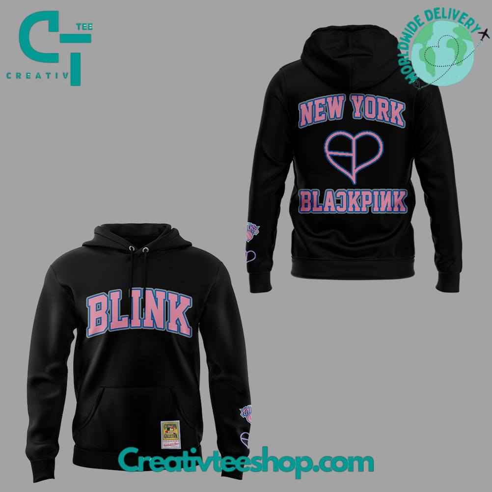 New York Knicks x Blackpink BLINK Special Hoodie