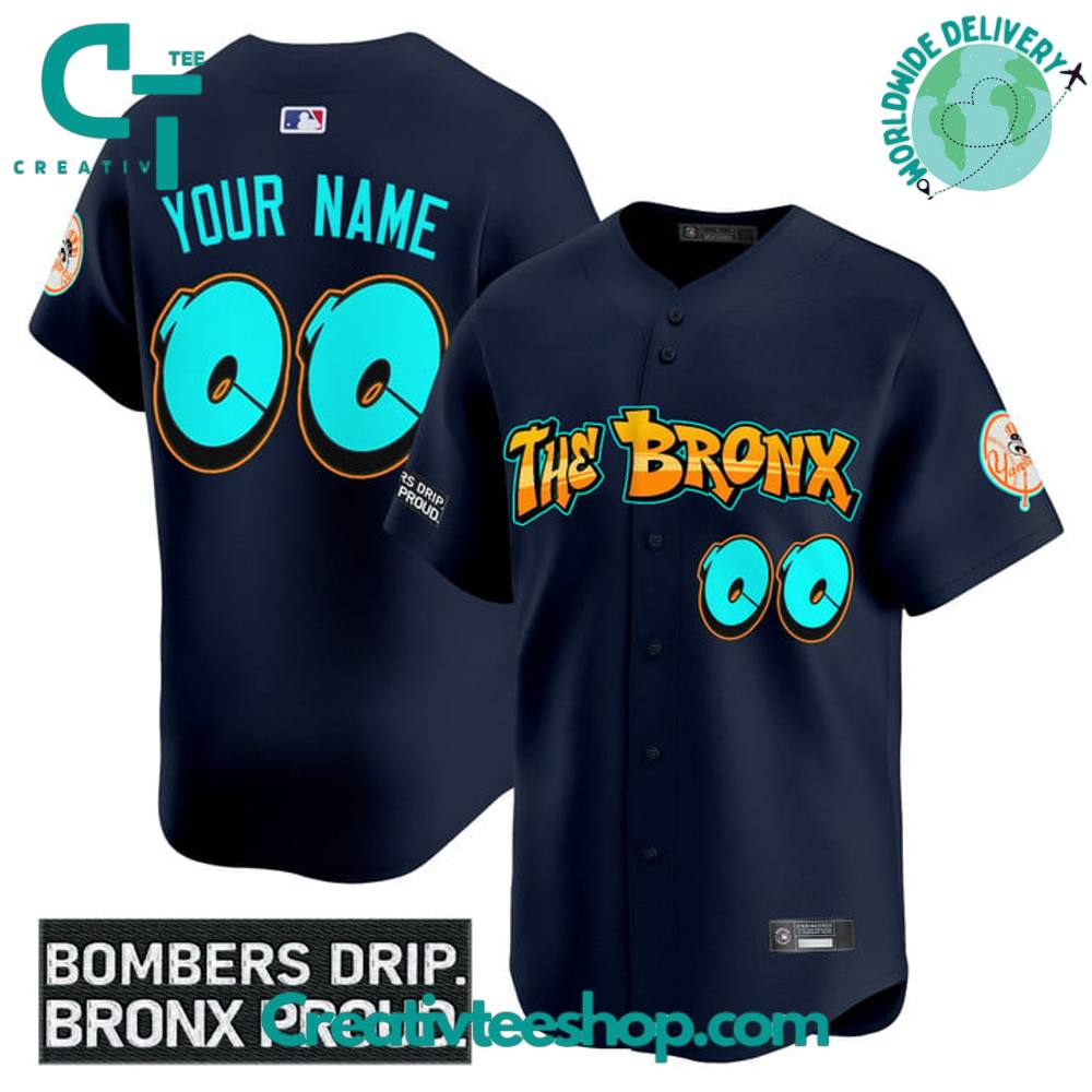 New York Yankees ‘Graffiti Bronx Bombers Edition’ Special Baseball Jersey