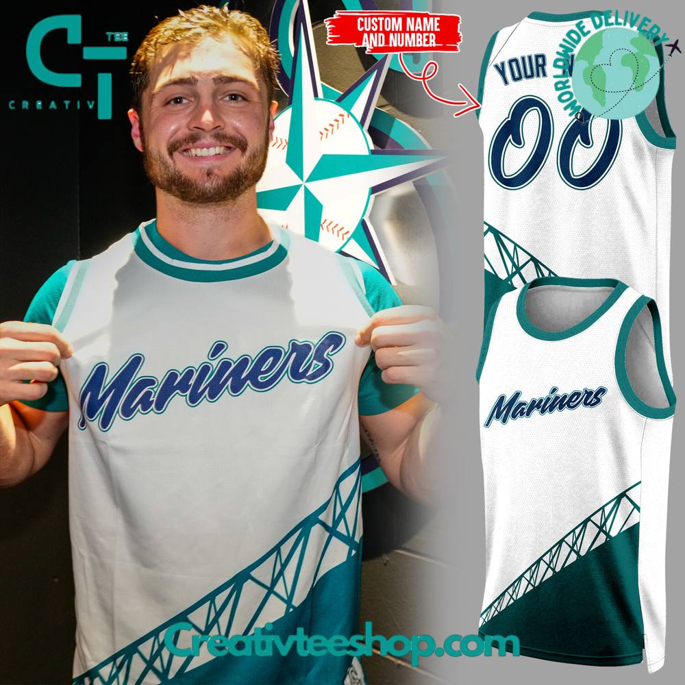 Seattle Mariners Special New 2025 Basketball Jersey