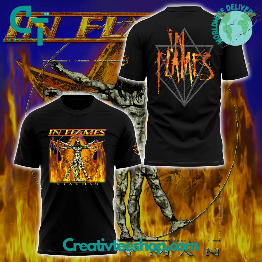 In Flames “Happy 25th Birthday to Clayman” Special Tee