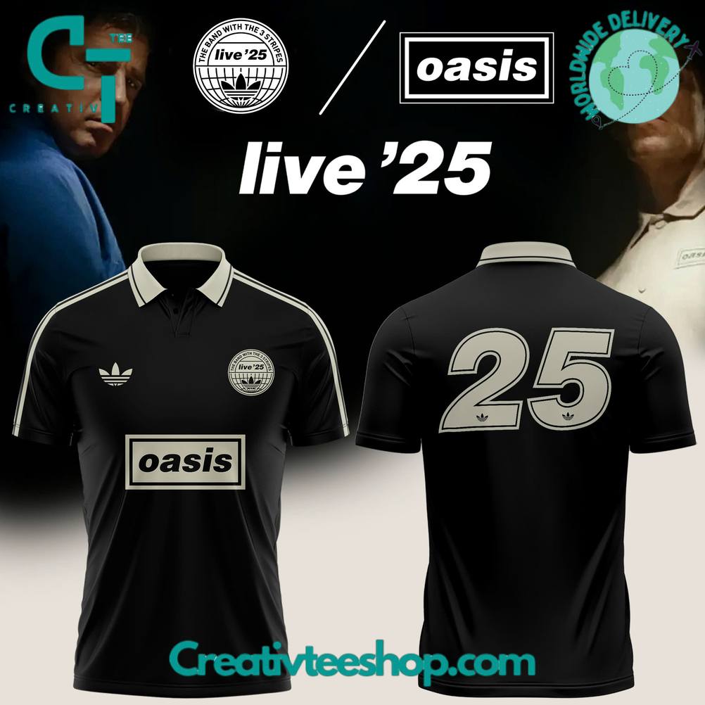 Oasis x Live ’25 TOUR JACQUARD Special Polo Shirt