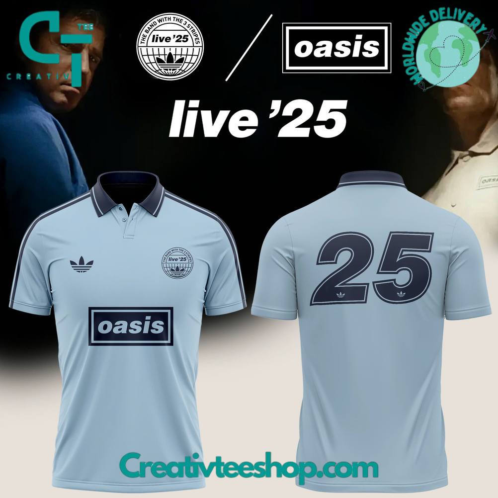 Oasis x Live ’25 TOUR JACQUARD Special Polo Shirt