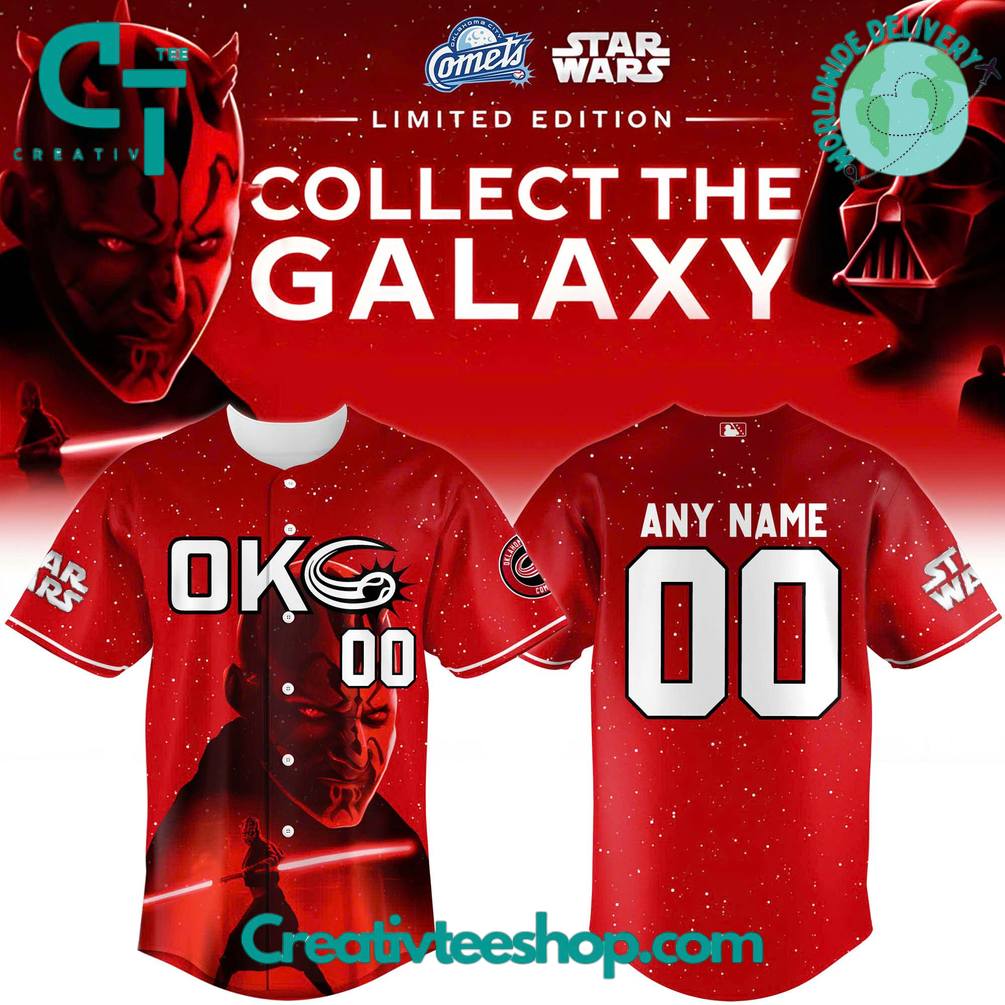 Oklahoma City Comets x Star Wars Baseball Jersey 2025