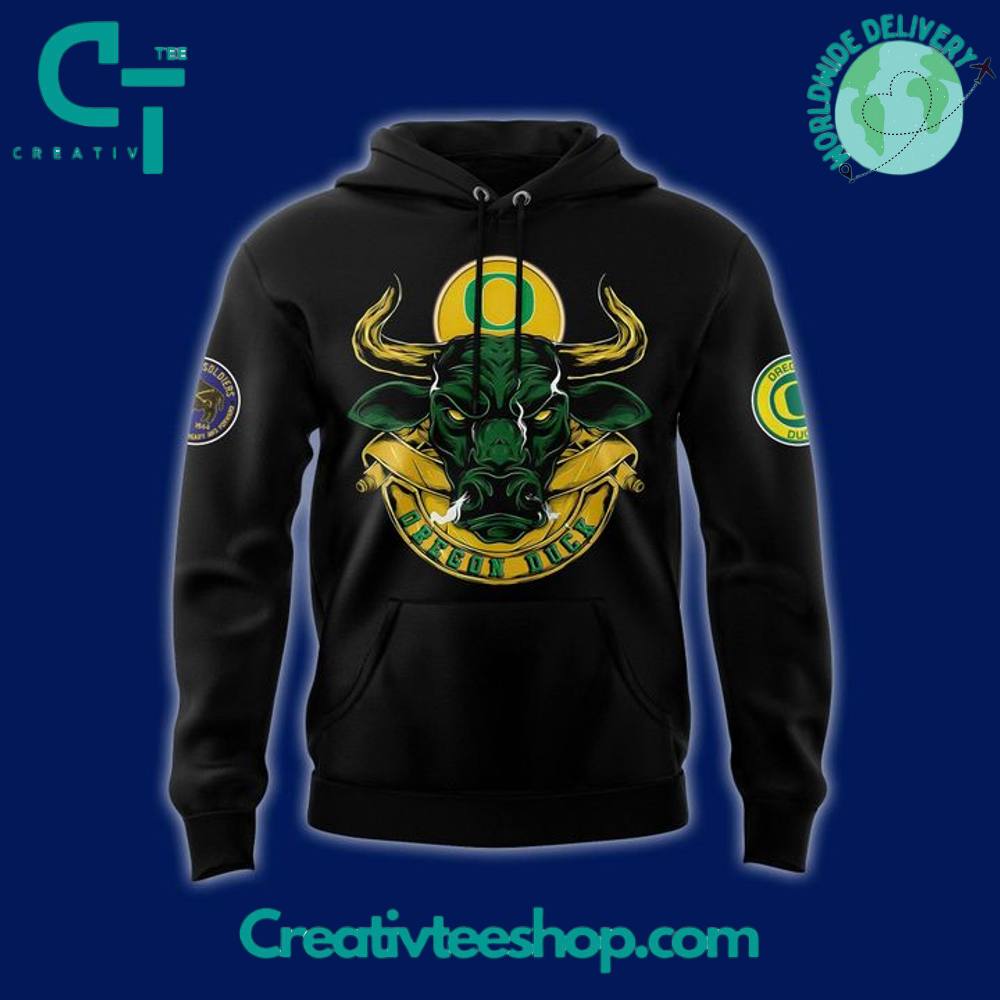 Oregon Ducks 2025 Buffalo Soldier Day Special Hoodie