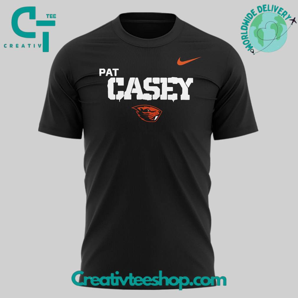 Oregon State Beavers New Coach Pat Casey ABCA Hall Of Fame T-Shirt