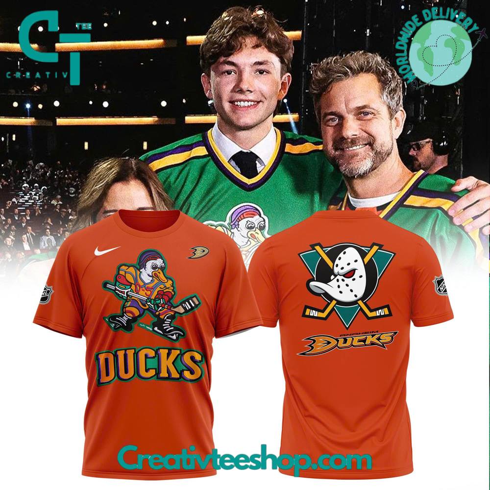 Anaheim Ducks Quack Attack Retro Edition Special Tee