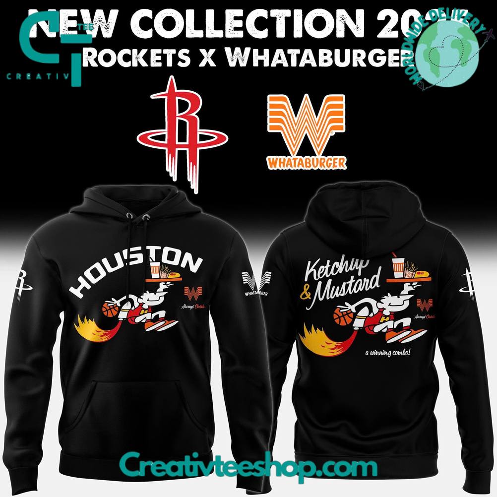 Houston Rockets x Whataburger Special Hoodie