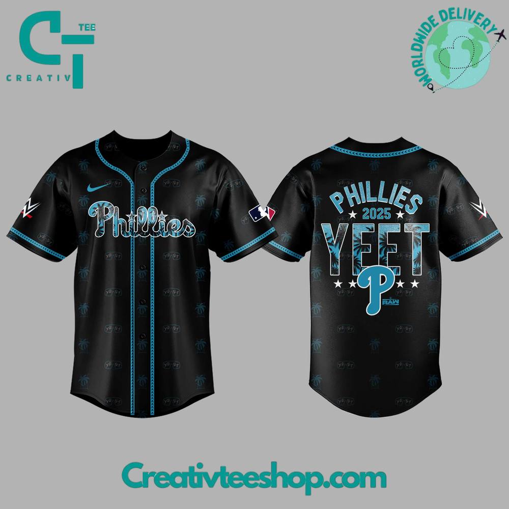 Philadelphia Phillies x YEET Limited Editon Baseball Jersey