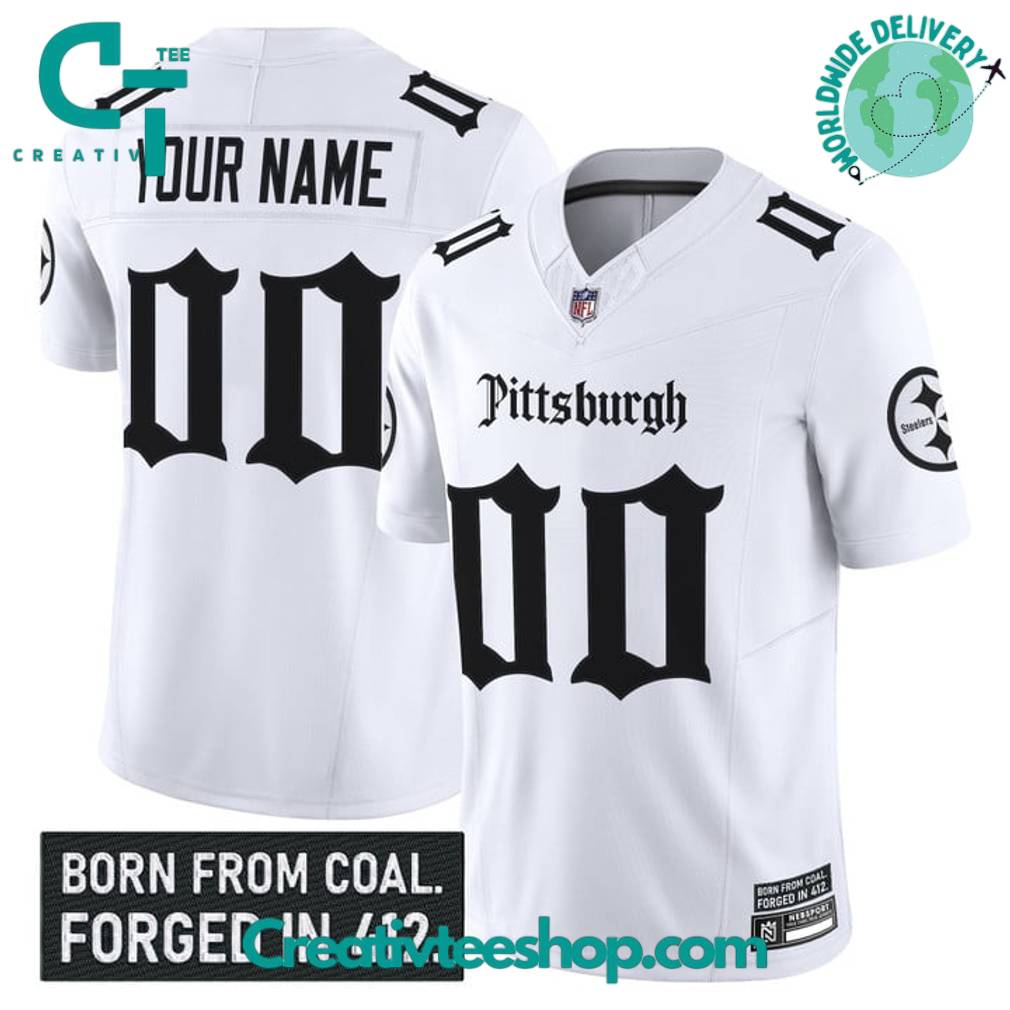 Pittsburgh Steelers ‘Gothic Steel City Edition’ Special Football Jersey