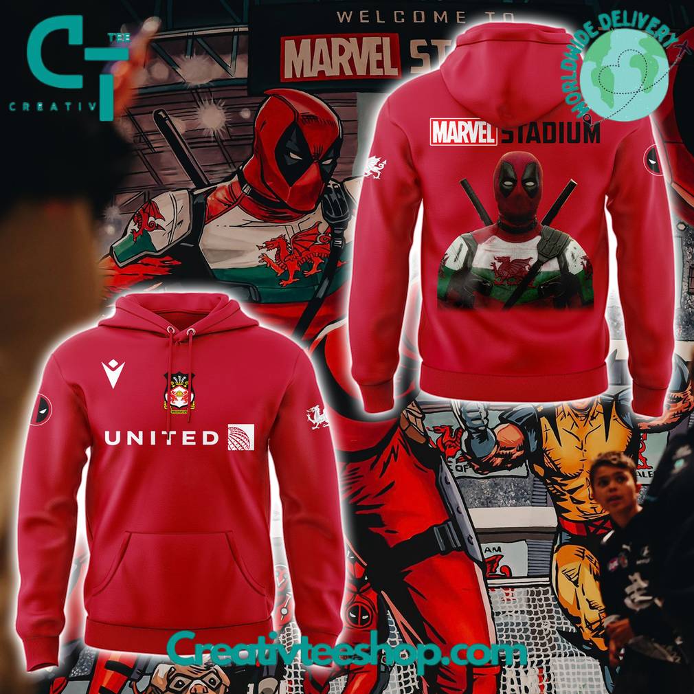 Wrexham AFC x Deadpool at Marvel Stadium Special Hoodie