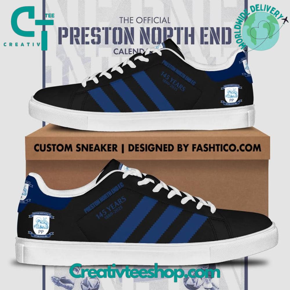 Preston North End FC 145 Years Anniversary Special Stan Smith Shoes