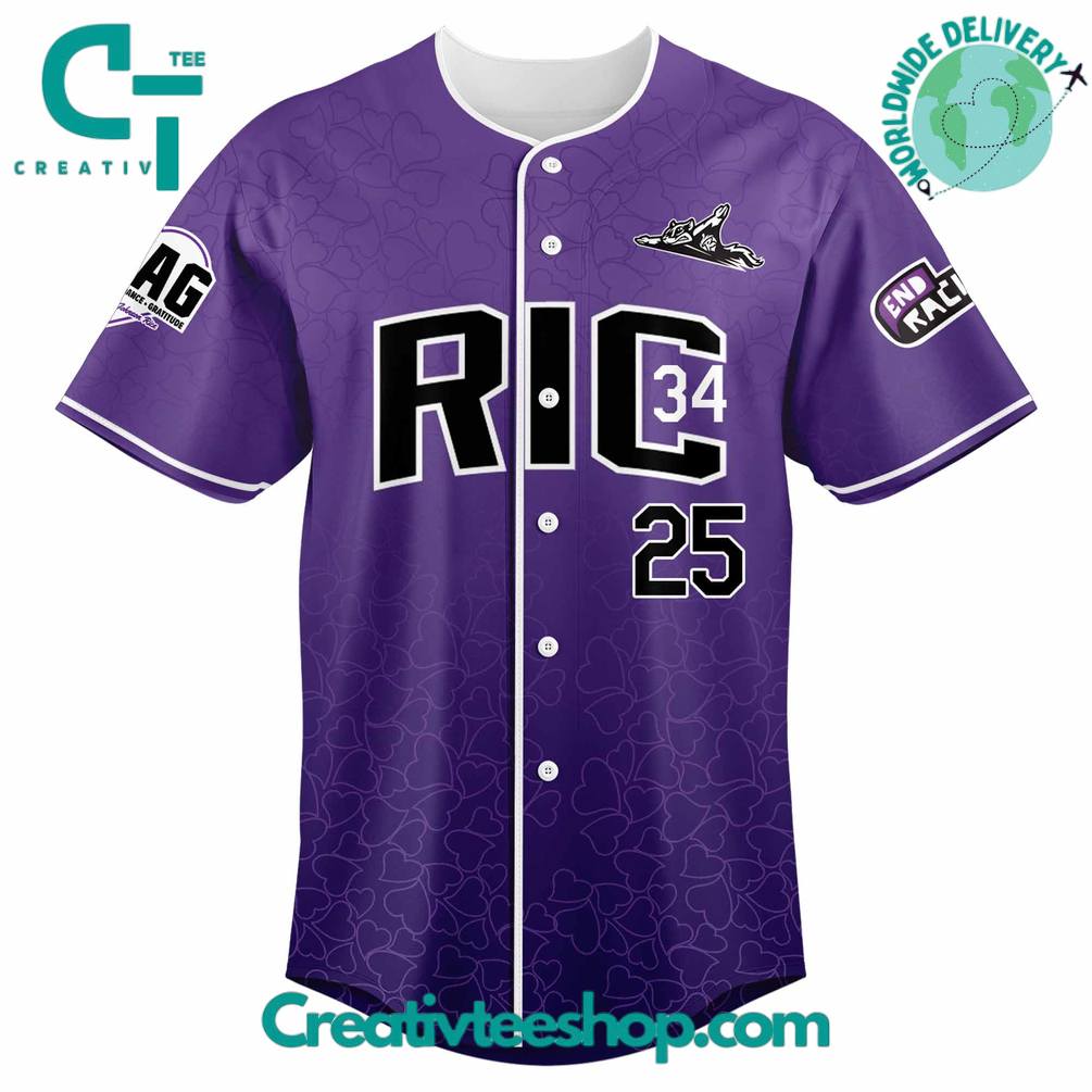 Richmond Flying Squirrels x Honoring the Richmond 34 2025 Special Baseball Jersey