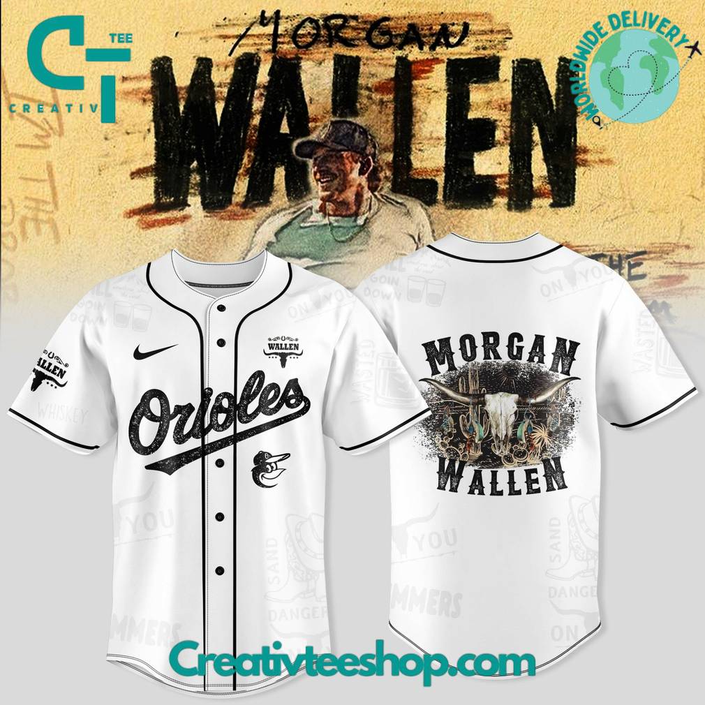Baltimore Orioles x Wallen Morgan Tour 2025 Special Baseball Jersey