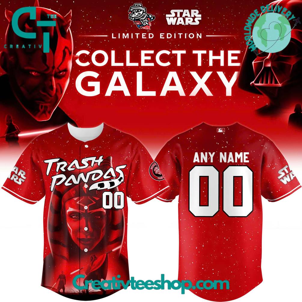 Rocket City Trash Pandas x Star Wars Baseball Jersey 2025