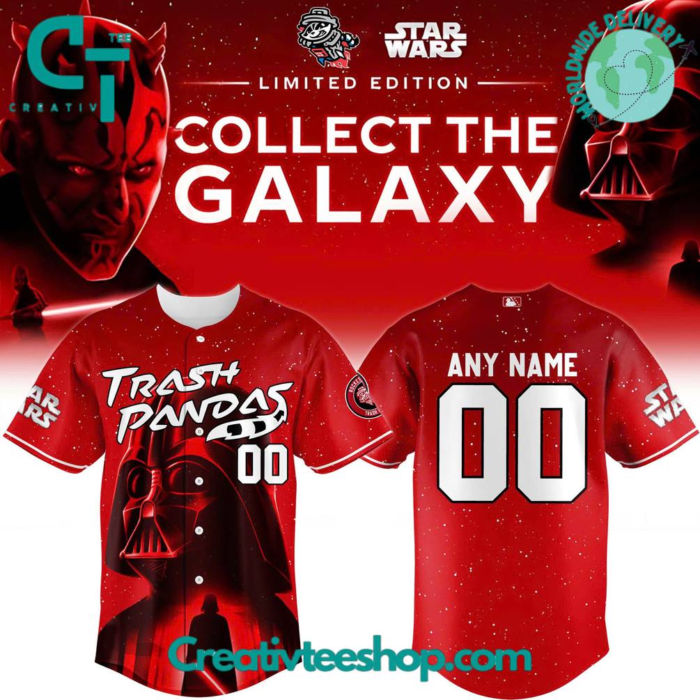 Rocket City Trash Pandas x Star Wars Baseball Jersey 2025